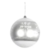 DOUCEUR D'INTERIEUR Guirlande Et Boule De Sapin^Douceur D'Interieur Boule De Noël Argent Flocon