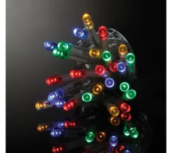 DOUCEUR D'INTERIEUR Guirlande Et Boule De Sapin^Douceur D'Interieur Guirlande 80 Led Multicouleur 3M Fil Vert