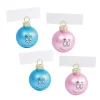 DOUCEUR D'INTERIEUR Guirlande Et Boule De Sapin^Douceur D'Interieur Lot De 4 Boules De Noël Porte Noms Barbapapa