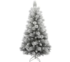 DOUCEUR D'INTERIEUR Sapin Et Accessoire^Douceur D'Interieur Sapin Argente Semi Floque 180 Cm