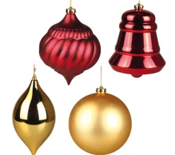 DOUCEUR D'INTERIEUR Guirlande Et Boule De Sapin^Douceur D'Interieur Set 4 Boules De Noël A Suspendre