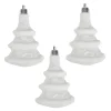 DOUCEUR D'INTERIEUR Guirlande Et Boule De Sapin^Douceur D'Interieur Set De 3 Suspensions Sapins Blanc
