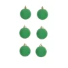 DOUCEUR D'INTERIEUR Guirlande Et Boule De Sapin^Douceur D'Interieur Set De 6 Boules Vert Velours