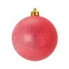 DOUCEUR D'INTERIEUR Guirlande Et Boule De Sapin^Douceur D'Interieur Set De 4 Boules Rouge 8 Cm