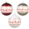 DOUCEUR D'INTERIEUR Guirlande Et Boule De Sapin^Douceur D'Interieur Set De 3 Boules Rennes