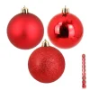 DOUCEUR D'INTERIEUR Guirlande Et Boule De Sapin^Douceur D'Interieur Set De 9 Boules Rouge