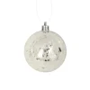 DOUCEUR D'INTERIEUR Guirlande Et Boule De Sapin^Douceur D'Interieur Set De 4 Boules Argent 8 Cm