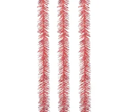 DOUCEUR D'INTERIEUR Guirlande Et Boule De Sapin^Douceur D'Interieur Set De 3 Guirlandes 1 Pli Rouge 2 M