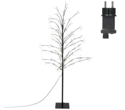ECD GERMANY Sapin Et Accessoire^ Arbre Led Lumineux 150 Cm 360 Leds Blanc Chaud Décoration De Noël + Minuterie