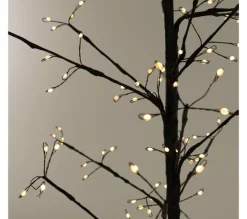 ECD GERMANY Sapin Et Accessoire^ Arbre Led Lumineux 150 Cm 360 Leds Blanc Chaud Décoration De Noël + Minuterie