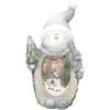 Fashion ECD GERMANY Bonhomme De Neige Déco Led Figurine De Décoration Pour Noël Ornement De Table
