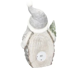 Fashion ECD GERMANY Bonhomme De Neige Déco Led Figurine De Décoration Pour Noël Ornement De Table