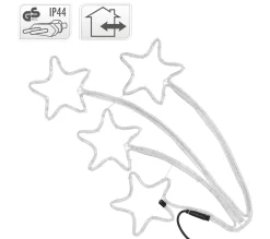Sale ECD GERMANY Etoile Filante 216 Led Blanc Chaud Interieur /Exterieur Décoration De Noël 61 Cm