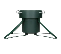 ECD GERMANY Guirlande Et Boule De Sapin^ Support Pour Sapin De Noël Base D'Arbre Plastique/Metal Reservoir 2L 32X32X19 Cm