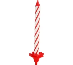 FACKELMANN Anniversaire Et Autres Fêtes^ Lot De 24 Bougies D'Anniversaire Et 12 Bobeches Rio Party