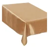 Shop FEERIC LIGHTS AND CHRISTMAS Nappe Satin Or 140 X 240 Cm