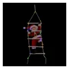 Fashion FEERIC LIGHTS AND CHRISTMAS Pere Noël Grimpeur Sur Echelle Lumineuse A Led Couleurs Changeantes H 70 Cm
