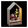 Online FEERIC LIGHTS AND CHRISTMAS Maison De Noël Lumineuse 4 Led Blanc Chaud H 17 Cm
