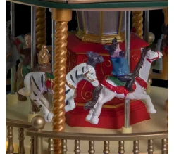 Sale FEERIC LIGHTS AND CHRISTMAS Manege De Noël Carrousel Lumineux, Anime Et Musical