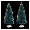 Sale FEERIC LIGHTS AND CHRISTMAS Accessoire Lumineux Pour Village De Noël Lot De 2 Sapins Vert Lumineux Led Blanc Chaud