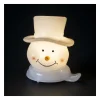 Best Sale FEERIC LIGHTS AND CHRISTMAS Décoration De Noël Lumineuse Tete A Poser Blanc Chaud H 6 Cm