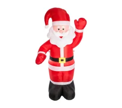 Cheap FEERIC LIGHTS AND CHRISTMAS Automate Gonflable Pere Noël Rouge Et Blanc H 180 Cm