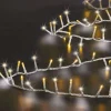 Fashion FEERIC LIGHTS AND CHRISTMAS Guirlande Lumineuse 12.5 M 500 Led Blanc Froid Et Blanc Chaud Et 8 Jeux De Lumiere