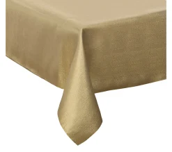 Store FEERIC LIGHTS AND CHRISTMAS Nappe De Noël Paillettes - L. 140 X L. 360 Cm - Dore
