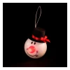 Cheap FEERIC LIGHTS AND CHRISTMAS Décoration De Noël Lumineuse Tete De Bonhomme De Neige Avec Nez Rouge Led Clignotante