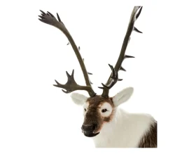 Outlet FEERIC LIGHTS AND CHRISTMAS Grande Peluche Renne En Fourrure H 180 Cm