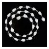 Online FEERIC LIGHTS AND CHRISTMAS Guirlande De Noël Mini Boules Pailletees - 250 Cm - Blanc