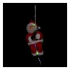 Fashion FEERIC LIGHTS AND CHRISTMAS Pere Noël Grimpeur Sur Corde Lumineuse A Led Couleurs Changeantes H 70 Cm