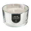 Online FEERIC LIGHTS AND CHRISTMAS Bougie Parfumee Pot En Verre Argent Brillant D 13 Cm