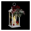Clearance FEERIC LIGHTS AND CHRISTMAS Déco Lanterne Décoree Et Lumineuse 3 Led Blanc Chaud H 29 Cm