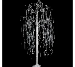 Clearance FEERIC LIGHTS AND CHRISTMAS Arbre Lumineux 2,2 M Saule Pleureur Blanc - Blanc