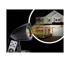 Sale FEERIC LIGHTS AND CHRISTMAS Projecteur Laser Exterieur Laser De Facade Rouge Et Vert Avec Telecommande