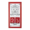 Best Sale FEERIC LIGHTS AND CHRISTMAS Déco De Noël Calendrier De L'Avent A Suspendre En Bois H 40 Cm