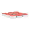 Discount FEERIC LIGHTS AND CHRISTMAS Lot De 9 Bougies Chauffe Plat Rouge Paillete D 3.8 Cm