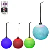 Outlet FEERIC LIGHTS AND CHRISTMAS Décoration Lumineuse Boule Led A Variation De Couleur H 7.5 Cm