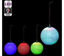 Outlet FEERIC LIGHTS AND CHRISTMAS Décoration Lumineuse Boule Led A Variation De Couleur H 7.5 Cm
