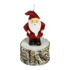 Best Sale FEERIC LIGHTS AND CHRISTMAS Bougie De Noël Décoree H 11 Cm