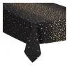 Hot FEERIC LIGHTS AND CHRISTMAS Nappe En Coton Noir Et Etoiles 140 X 360 Cm
