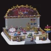 Cheap FEERIC LIGHTS AND CHRISTMAS Village De Noël Anime, Lumineux Et Musical Auto-Tamponneuses - Multicolore