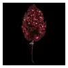 Shop FEERIC LIGHTS AND CHRISTMAS Branche Décorative Pailletee Et Lumineuse 20 Led Blanc Lumiere Fixe H 39 Cm