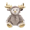 Best FEERIC LIGHTS AND CHRISTMAS Déco De Noël Peluche Ours En Combinaison De Renne H 37 Cm