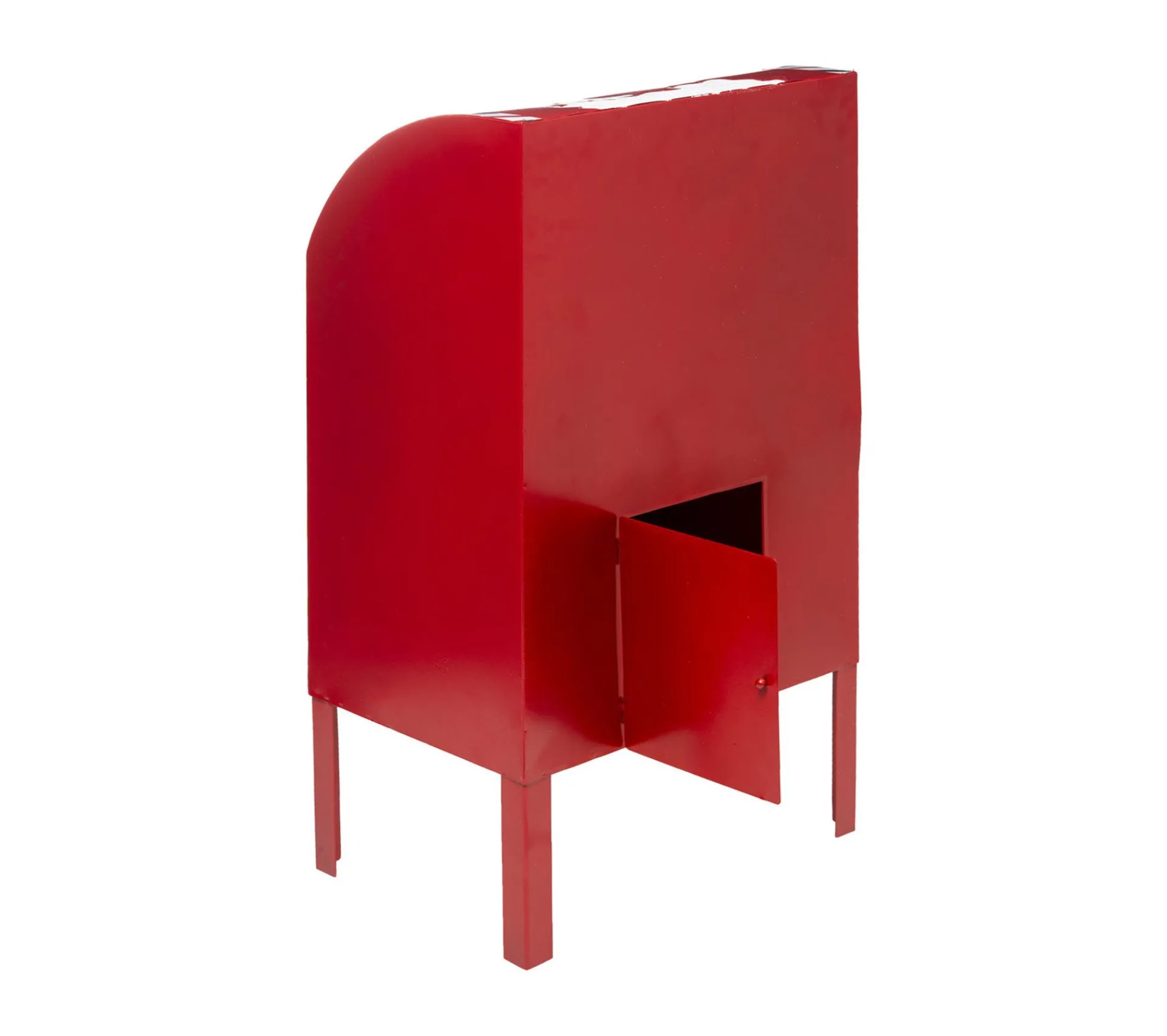 Discount FEERIC LIGHTS AND CHRISTMAS Grande Boite Aux Lettres Rouge En Metal H 80 Cm
