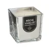 Sale FEERIC LIGHTS AND CHRISTMAS Bougie Parfumee Pot En Verre Argent Brillant H 8 Cm 215G