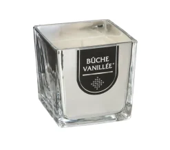 Sale FEERIC LIGHTS AND CHRISTMAS Bougie Parfumee Pot En Verre Argent Brillant H 8 Cm 215G