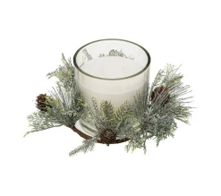 Clearance FEERIC LIGHTS AND CHRISTMAS Centre De Table Bougie Parfumee Avec Déco Esprit De Noël 270 G