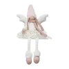 Clearance FEERIC LIGHTS AND CHRISTMAS Déco De Noël Poupee Ange Rose Longues Jambes H 56 Cm